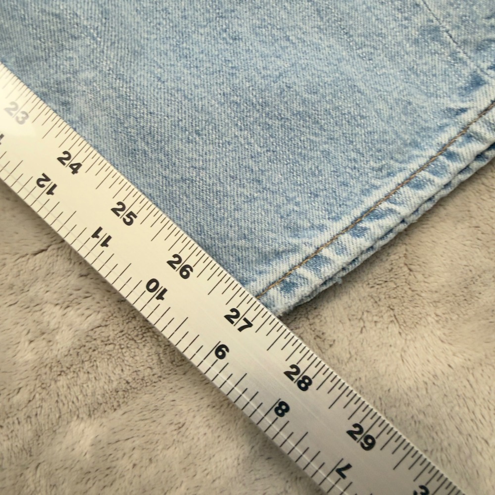 Madewell The Perfect Summer Jean Light Wash High Rise Straight Leg C2819 Size 28 - Picture 8 of 11